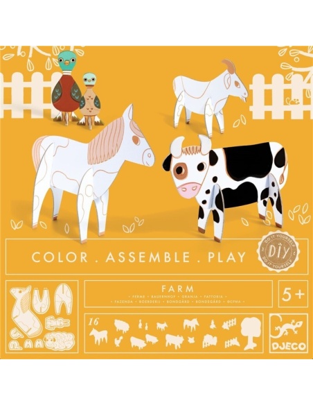 COLOREAR & CONSTRUIR: LA GRANJA