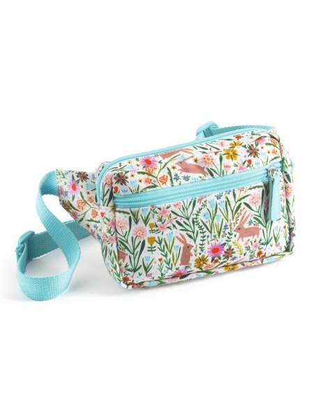 RIÑONERA CONEJOS & FLORES