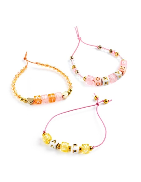 PERLAS ALFABETO DORADO