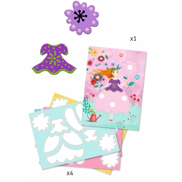 DIBUJOS PARA COLOREAR VESTIDOS