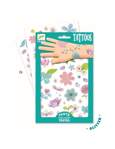 TATTOOS FLORES DJECO