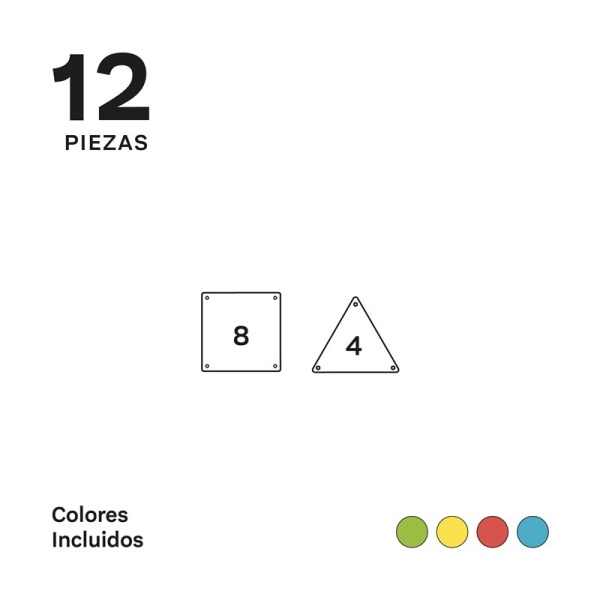 IMANIX 12 PIEZAS MAGNÉTICAS