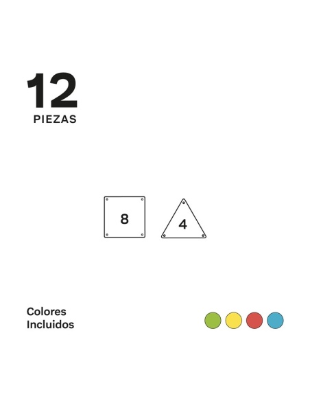 IMANIX 12 PIEZAS MAGNÉTICAS