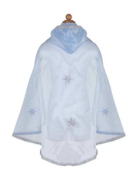 CAPA DISFRAZ AZUL CON ESTRELLAS