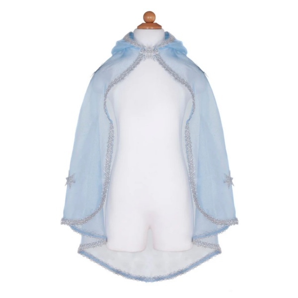 CAPA DISFRAZ AZUL CON ESTRELLAS