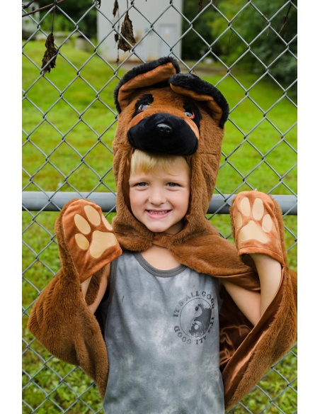 CAPA DISFRAZ PASTOR ALEMÁN BABY