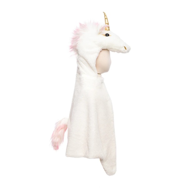 CAPA DISFRAZ DE UNICORNIO DE PELUCHE
