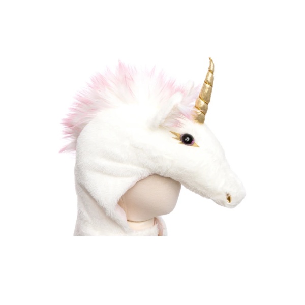 CAPA DISFRAZ DE UNICORNIO DE PELUCHE