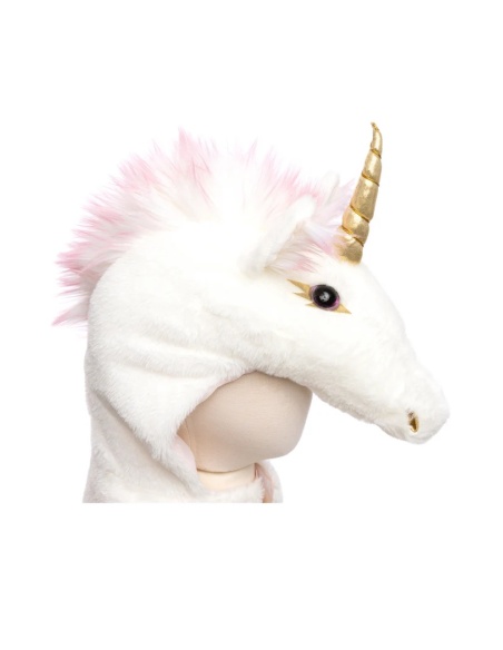 CAPA DISFRAZ DE UNICORNIO DE PELUCHE