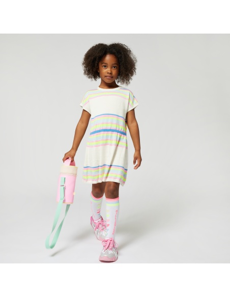 VESTIDO DE PUNTOS Y RAYAS BILLIEBLUSH