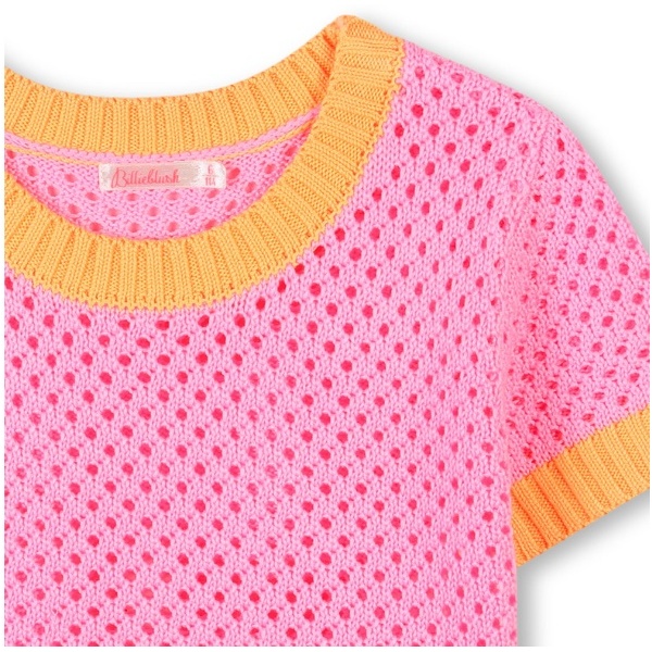 CAMISETA DE CROCHET BICOLOR BILLIEBLUSH