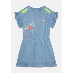 VESTIDO VAQUERO CON BORDADOS