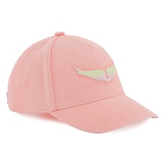 GORRA BORDADA ROSA ZADIG & VOLTAIRE