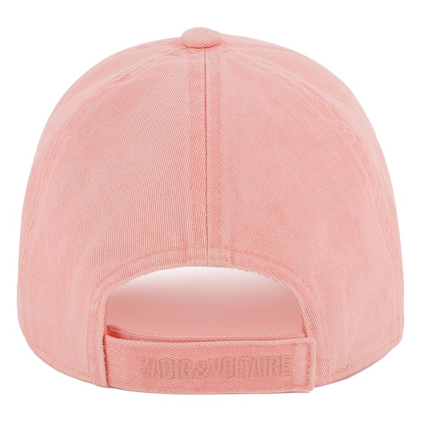 GORRA BORDADA ROSA ZADIG & VOLTAIRE