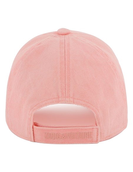 GORRA BORDADA ROSA ZADIG & VOLTAIRE