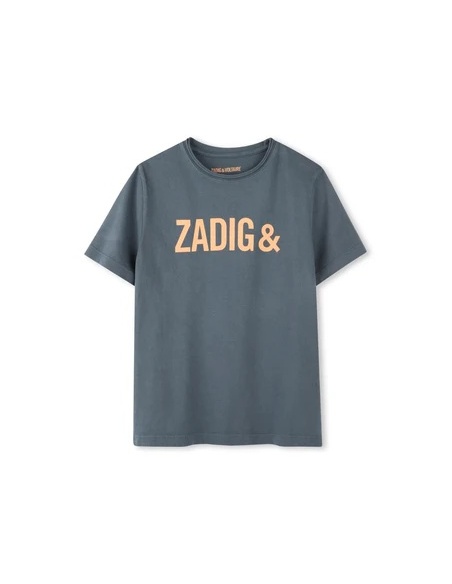 CAMISETA DE MANGA CORTA AZUL