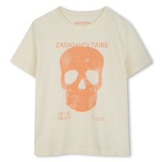 CAMISETA MANGA CORTA CRUDO ZADIG & VOLTAIRE