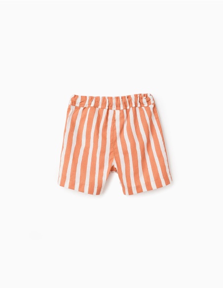 PANTALÓN CORTO A RAYAS