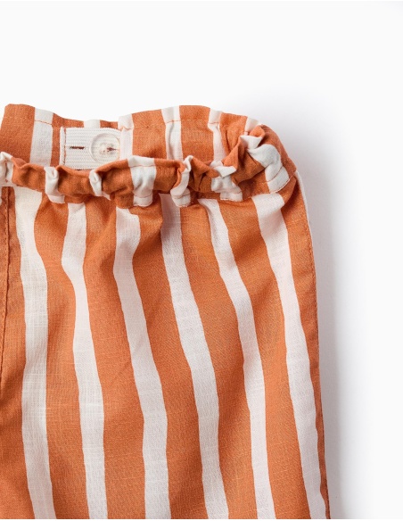 PANTALÓN CORTO A RAYAS