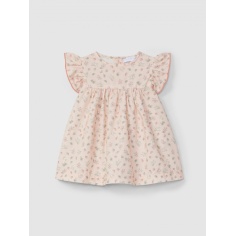 VESTIDO ESTAMPADO FLORAL LARANJINHA