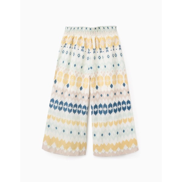 PANTALON WIDE LEG ÉTNICO