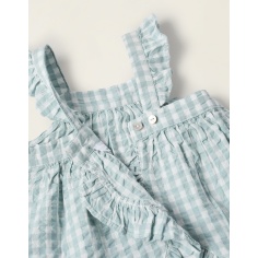 VESTIDO TIRANTES Y CUBREPAÑAL DE VICHY 2