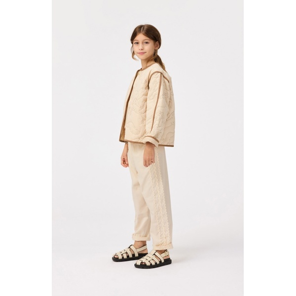 PANTALÓN BEIGE DE  ALGODÓN MOLO