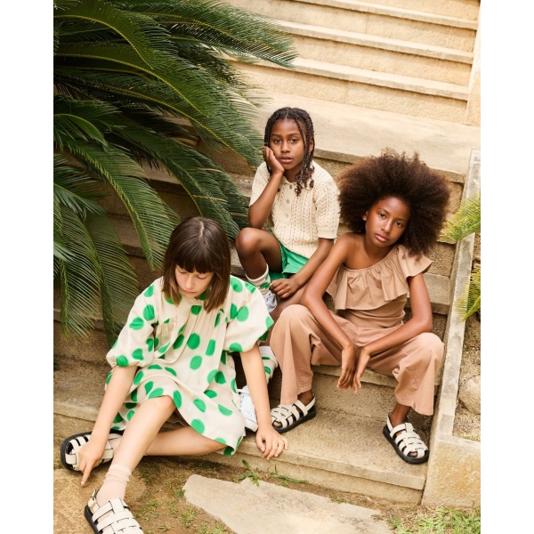 TOP ASIMÉTRICO DE ALGODÓN MOLO