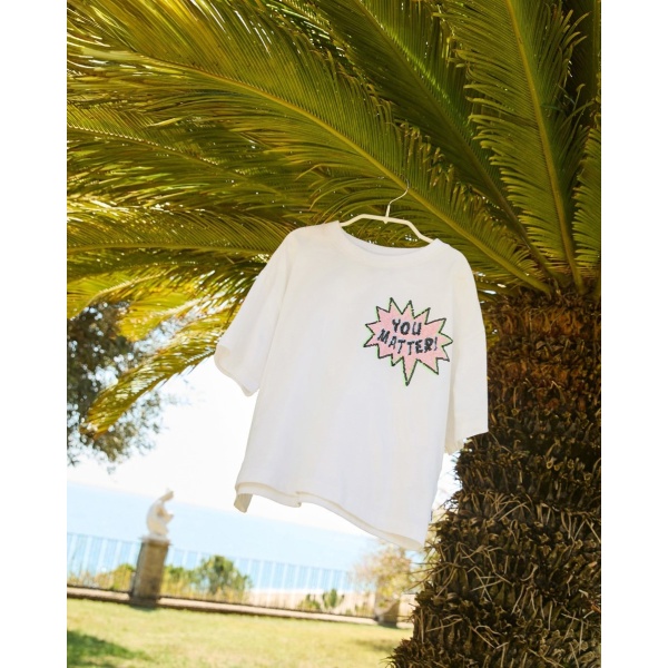 CAMISETA LENTEJUELAS `REINETTE´MOLO