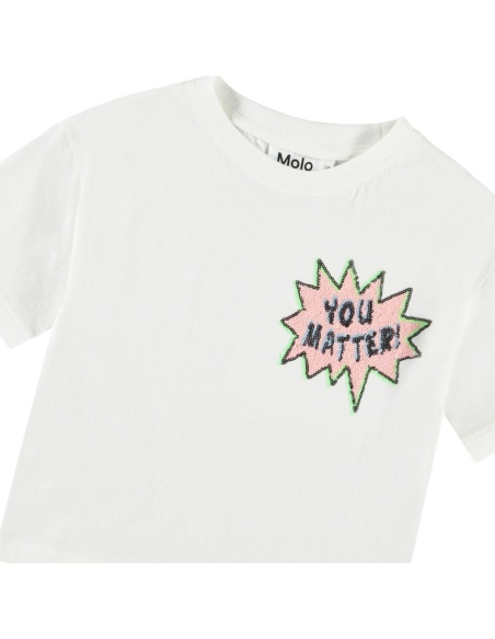 CAMISETA LENTEJUELAS `REINETTE´MOLO