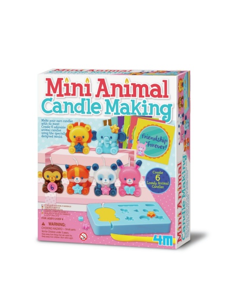 TALLER MINI VELAS ANIMALES