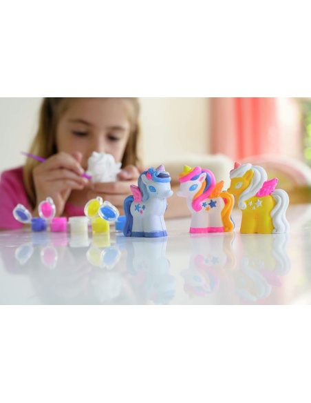 MOULD AND PAINT 3D UNICORNS