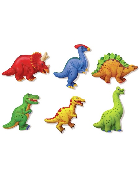 MOLDEA Y PINTA DINOSAURIOS