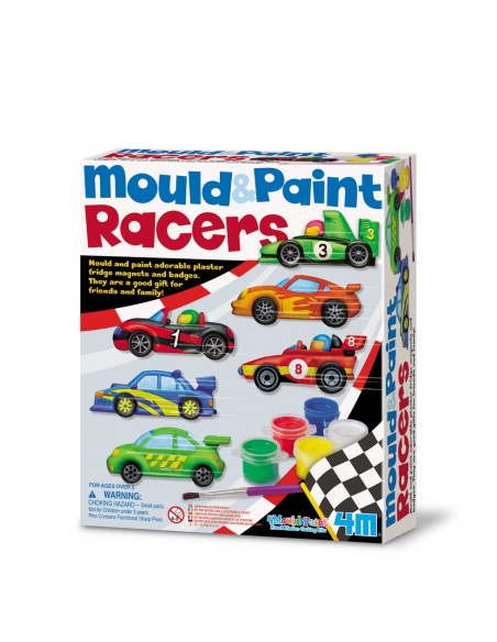 MOLDEA Y PINTA RACERS