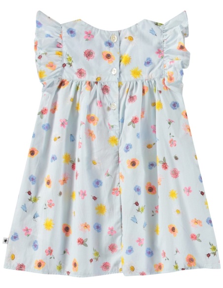 VESTIDO FLORAL `CACAO`MOLO