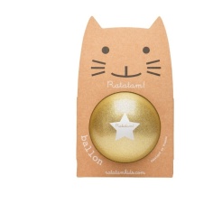 PELOTA GLITTER 22 cm RATATAM!