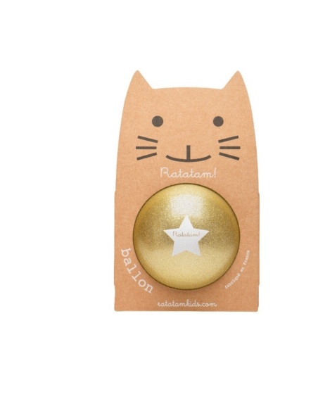 PELOTA GLITTER 22 cm RATATAM!