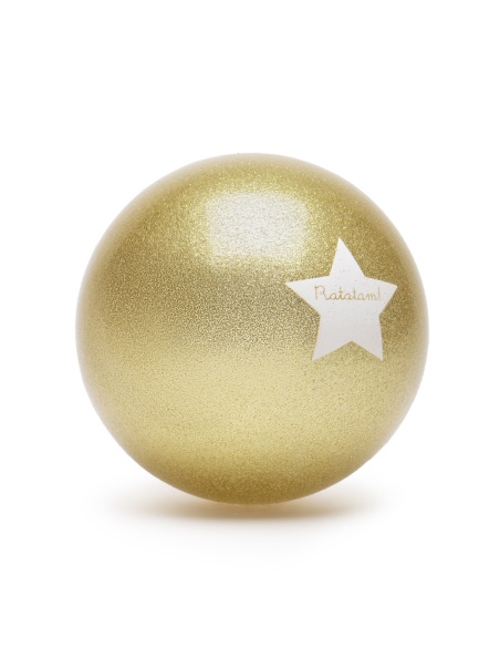 PELOTA GLITTER 22 cm RATATAM!
