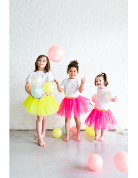 PELOTA GLITTER AZUL 22 cm RATATAM!