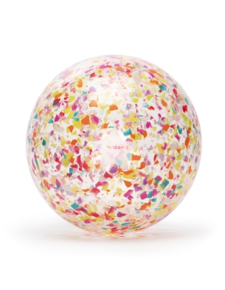 PELOTA CONFETTI MULTICOLOR 22 cm RATATAM!
