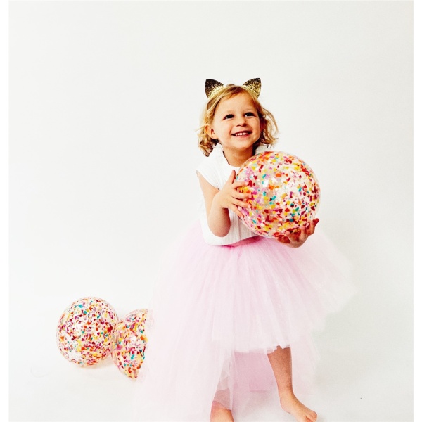 PELOTA CONFETTI MULTICOLOR 22 cm RATATAM!