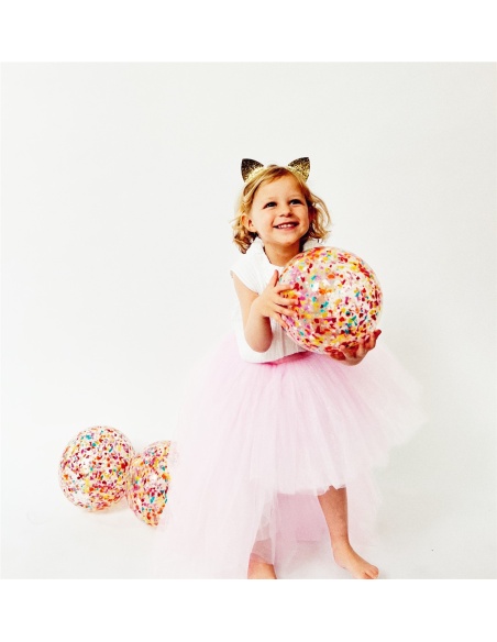 PELOTA CONFETTI MULTICOLOR 22 cm RATATAM!