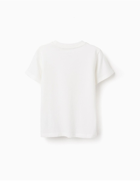 CAMISETA MANGA CORTA DE ALGODÓN