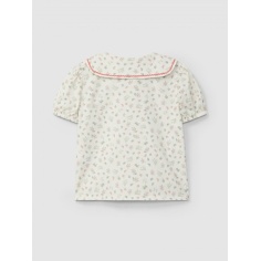BLUSA ESTAMPADA FLORAL LARANJINHA 2