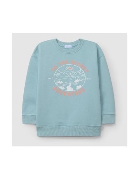 SUDADERA `TO THE SECRET ADVENTURE´LARANJINHA