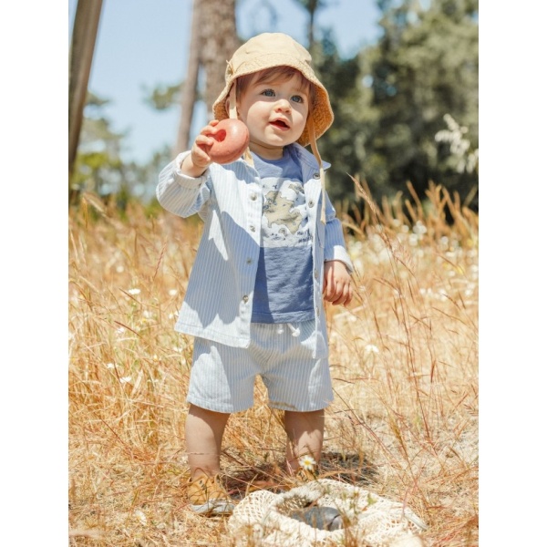 CAMISETA MANGA CORTA `MAP OF THE SECRET ISLAND´LARANJINHA