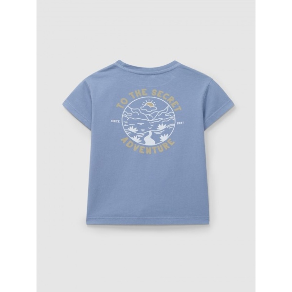 CAMISETA MANGA CORTA `OFF WE GO´LARANJINHA