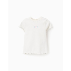 CAMISETA CANALÉ CON ACABADO ONDULADO