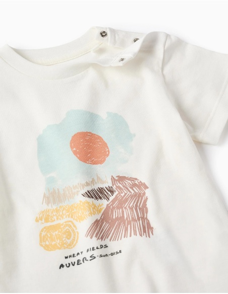 CAMISETA MANGA CORTA DE ALGODÓN