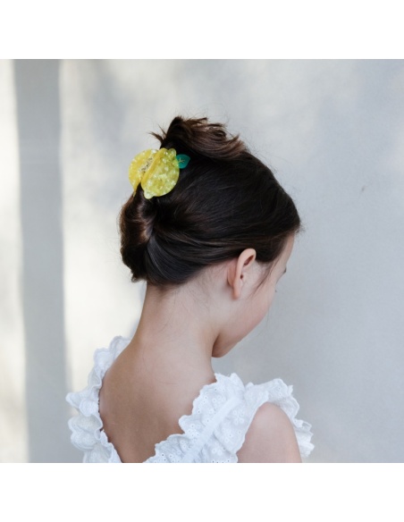 PINZA DE PELO LIMÓN